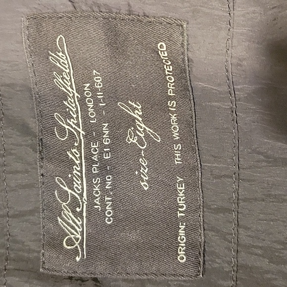 All Saints trench jacket - Picture 3 of 3